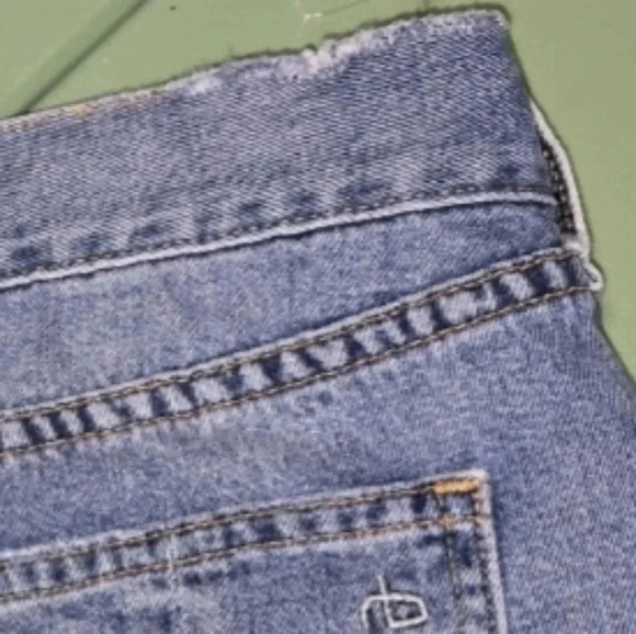 Rag & Bone Gunner Distressed Ripped Denim Jean Shorts Jorts Cutoffs Size 24 - Picture 8 of 8